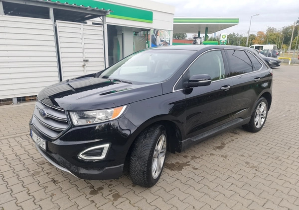 Ford EDGE cena 84900 przebieg: 130000, rok produkcji 2018 z Warszawa małe 191